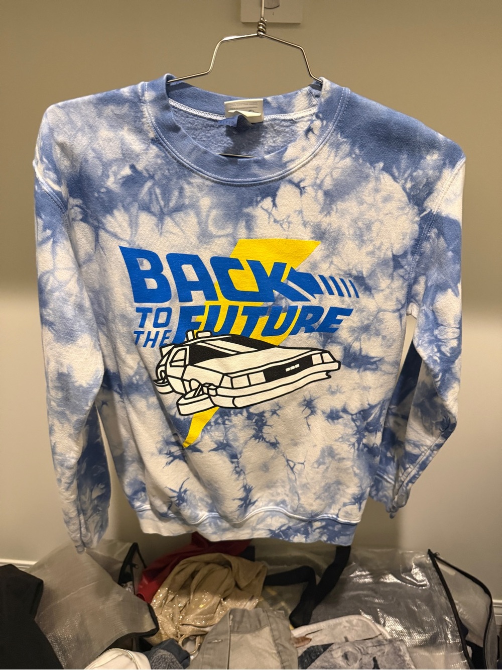 Back to the Future Tie-Dye Sweatshirt